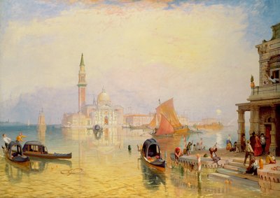 Scena Veneziana, XIX secolo da James Baker Pyne